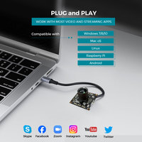 COMS OV2710 Module de caméra USB 2MP industriel 480P120FPS 1080P 30FPS Webcam de caméra pour Windows Android Liunx