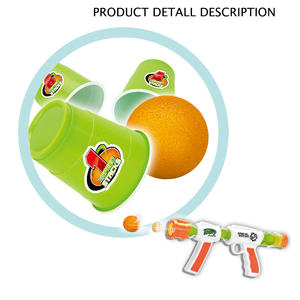 Kinder Long Range Soft Sponge Ball Gun Spielzeug 2er Pack mit Ziel Cups Balls * 20 - Product Image 4