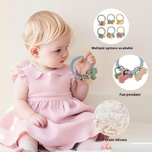 Hot New Safety-Safe Baby Teether Juguete de dentición divertido de silicona de alta calidad para niños - Product Image 2