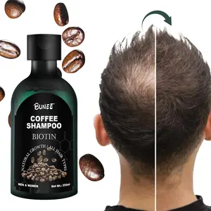 250ml BUNEE REINVIGORATES FOLLICLES STIMULATING anti hair loss BIOTIN HAIR GROWTH SHAMPOO