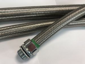 Tubo Flessibile Metallico Elettrico Impermeabile IP68, Condotto Corrugato <span class=keywords><strong>in</strong></span> Acciaio Intrecciato, Tubazione Corrugata <span class=keywords><strong>in</strong></span> Acciaio Inossidabile - Product Image 5