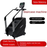 MINGZHI HRS-H480 Simulateur d'escalade électrique en acier robuste, silencieux, pour usage commercial, domestique et en salle de sport, pour entraînement aérobie et alpinisme