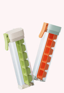 Vente en gros Syh209 Moules à glaçons personnalisés pour la maison, à pression manuelle, OEM ODM, simples, 6 cavités, pour réfrigérateur - Product Image 6