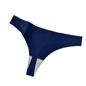 Bragas <span class=keywords><strong>en</strong></span> forma de T sin rastro de seda de hielo Sexy de cintura baja única europea y americana T de <span class=keywords><strong>entrepierna</strong></span> de algodón exquisito para <span class=keywords><strong>mujer</strong></span> - Product Image 5