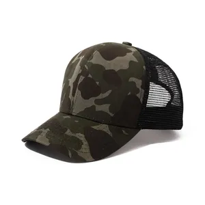 Custom High Quality Sports Hats Embroidery Stylish Cotton Custom Pattern Camo Baseball Cap