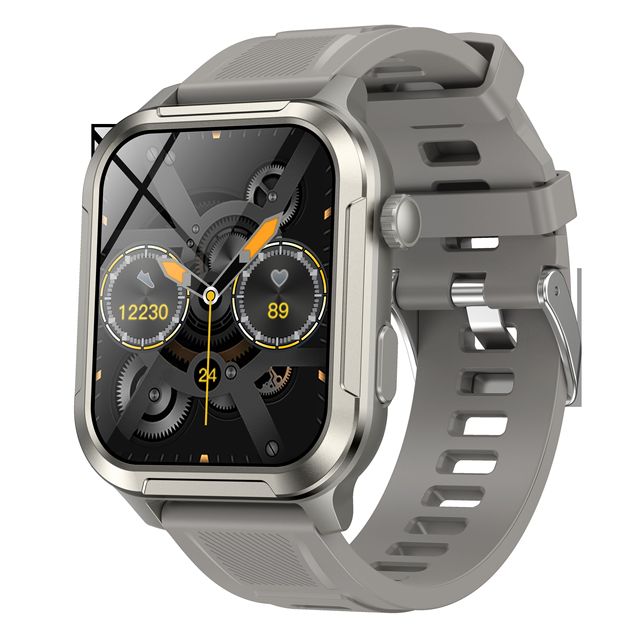 Smart Watch for iPhone for for Square GPS 4G E-SIM IP68 Waterproof Magnetic Charging Blood Oxygen Monitor Step Counter
