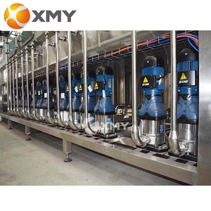 Machine automatique à commande PLC 100-2400 bph pour boissons, lait et jus, 5 gallons, en plastique/verre/fût/bouteilles, qualité alimentaire SUS304, engrenage - Product Image 6