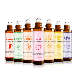 Wholesale Private Label Pure Natural Perfume Body Oil Roll on 10ml Glass <b>Bottle</b> Essential Oil <b>Blends</b> for Body Spa - Product Image 3