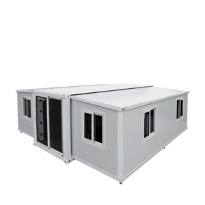 Casa Contenedor Modular de Lujo Resistente a Huracanes de 20 pies/40 pies, Casa Prefabricada de 3 Dormitorios, Plegable, Portátil y Expandible - Product Image 2