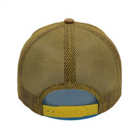 Gorra Trucker Richardson 168 de 7 Paneles con Parche de Cuero y Logotipo Bordado en 3D Personalizado, en Oferta