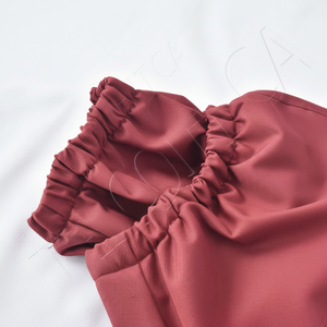 Pantalon de ski unisexe pour adultes pantalon cargo baggy rouge pour hommes et femmes avec fermeture à glissière imperméable coupe-vent pour l'extérieur imprimé - Product Image 1