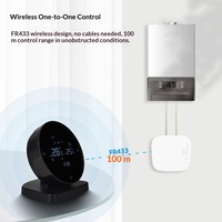 Termostato Inteligente RKHK Tuya para Calefacción por Suelo Radiante, Control Remoto por Aplicación, Temporizador, Ahorro de Energía, Control de Temperatura, Interruptor Inteligente