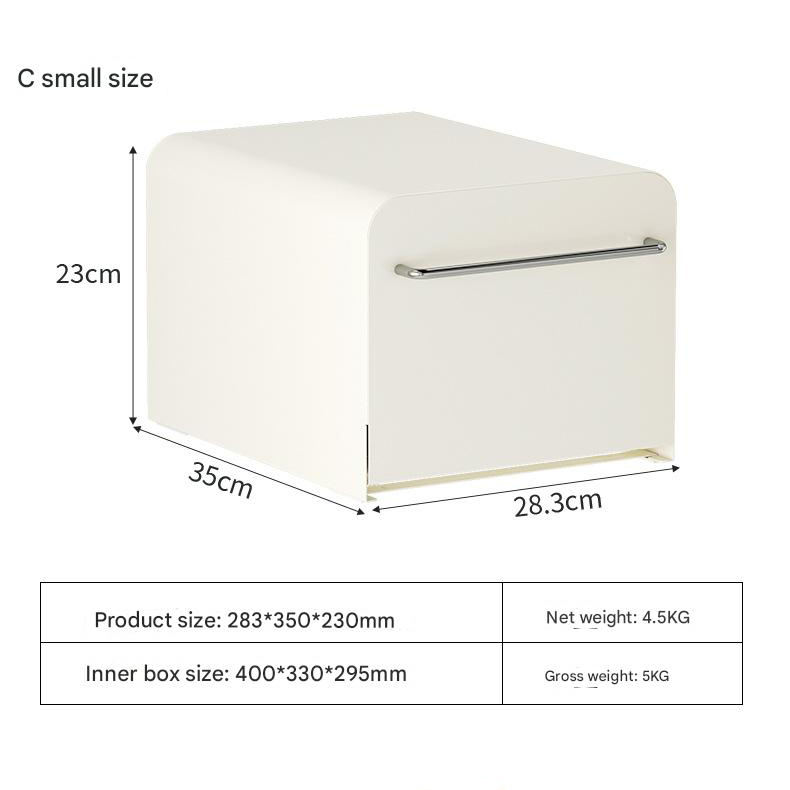 Large Drawer Organizer White