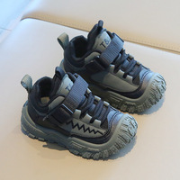 Chaussures de sport d'extérieur pour bébés et enfants, baskets de randonnée respirantes et souples pour printemps/automne, chaussures décontractées légères et tendance pour garçons