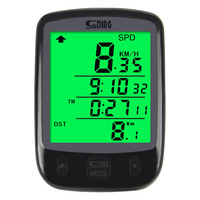 Compteur de vélo filaire, rétro-éclairé, ordinateur, prix d'usine, rappel de vitesse, chronomètre étanche pour bicyclette