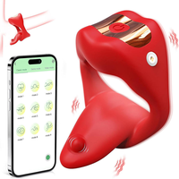 Anneau vibrant pour pénis avec télécommande pour retarder l'éjaculation et augmenter le plaisir – Masseur de prostate et anneau de blocage à commande vocale