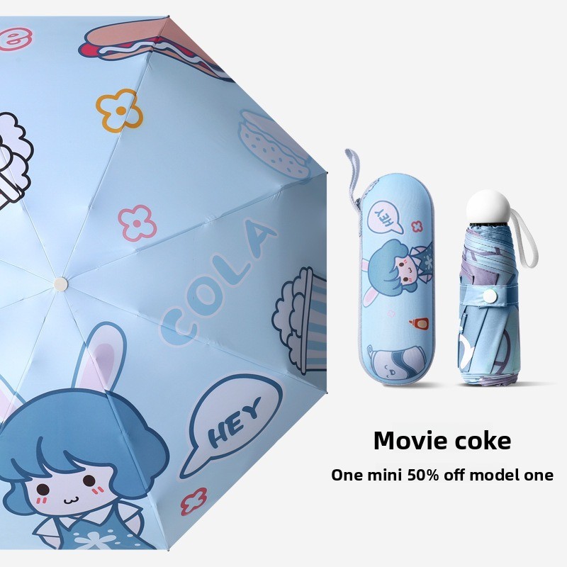 Coca-Cola de película - Azul