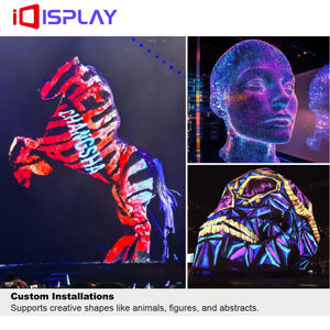 LED-Zauberteppich P5 Digitales Werbedisplay LED-FlyingScreen 5 Jahre Garantie Selbstbedienungs-Geschäft Tragbares LED-Netz - Product Image 4