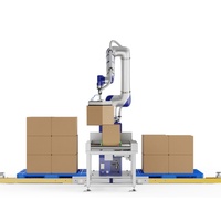 Paletizador de Elevación JINWEI DS-CR25-G/S de 25 kg y 1798 mm, Motor PLC de 2500 W, CE ISO 10218, 9-13 piezas/min para Línea de Producción Industrial