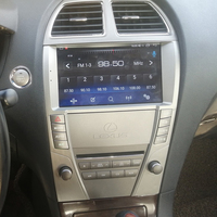 Autoradio Android 9 pouces 8 cœurs pour Lexus ES 2006-2012 avec écran QLED, 4G SIM, CarPlay sans fil, Plug & Play, navigation GPS