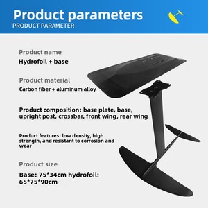 Accessoires et pièces de quincaillerie pour hydrofoil de sport en plein air HD Factory, hydrofoil non motorisé, planche de surf en fibre de carbone - Product Image 2