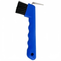 Nettoyeur de sabots de cheval avec brosse de couleur au choix