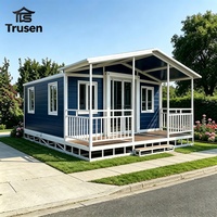 Maison préfabriquée extensible rapide à installer, type extension standard, 20ft 30ft 40ft, avec cuisine, salle de bain et terrasse