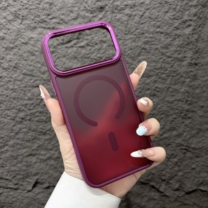 เคสโทรศัพท์มือถือแม่เหล็กแบบด้านคุณภาพสูงสำหรับ iPhone 18 Pro Max 17 16 15  แบบโปร่งแสง รองรับการชาร์จไร้สาย - Product Image 5