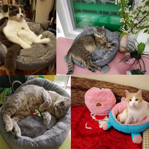 Lamb Wholesale Plush Cat Bed Removable &amp; Washable Small Pet <strong>Kennel</strong>, Soft Plush <strong>Dog</strong> Mat for Cats, <strong>Dogs</strong>, Indoor Pets - Product Image 6
