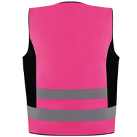 SMASYS Wholesale Pink Lady Safety Vest Construction Traffic Work High Quality Reflective Safety Vest