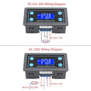 Módulo de Temporización XY-WJ01, Interruptor de Circuito de Temporización y Retardo con Función de Desconexión por Retardo - Product Image 6
