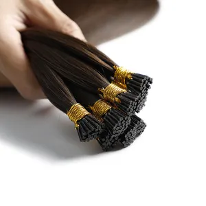 Meilleure Qualité Épais Fin Ombre Remy 1g Stick Tip Cheveux 100 Kératine Vietnam i tip extensions de cheveux en gros