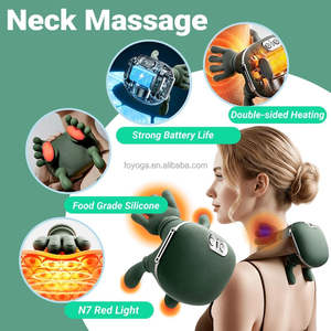 2026 Trendprodukt Nackenmassagegerät, Bionisches Heizmassagegerät, Nacken- und Schultermassagegerät mit Fingern zur Schmerzlinderung - Product Image 4