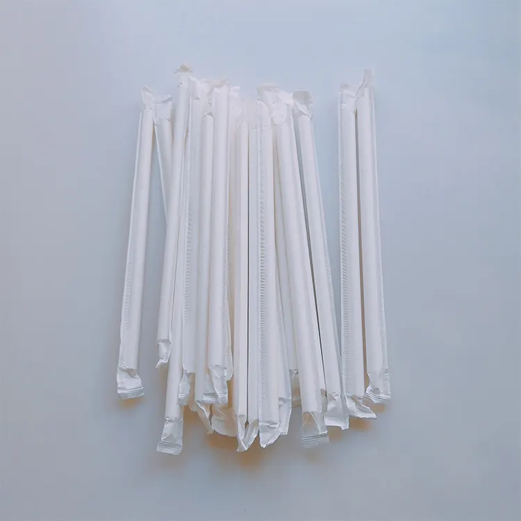 Cheap Price Paper Straws Individually Wrapped Drinking Straw