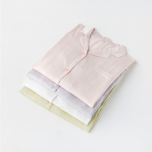 Abbigliamento da notte donna <span class=keywords><strong>taglie</strong></span> <span class=keywords><strong>forti</strong></span> <span class=keywords><strong>estivo</strong></span> camicia da notte a manica lunga stile Casual in morbido cotone un pezzo <span class=keywords><strong>pigiama</strong></span> adulto giapponese modello solido - Product Image 6