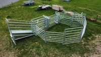 Rampe de chargement de clôture de panneau de cour de bétail durable directe d'usine nouvel équipement d'élevage de condition pour la ferme