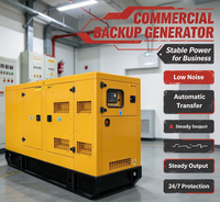 Groupe électrogène diesel silencieux COMLER 150 kW-200 kW, certifié CE ISO, faible niveau sonore, pour zone résidentielle, laboratoire et événements en plein air