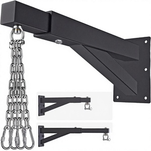 NAJA Brand Heavy Duty Steel <b>Boxing</b> Punching Bag <b>Stand</b> EPE Filling Hanging Rack Wall Mount Bracket High Quality Custom Logo - Product Image 3