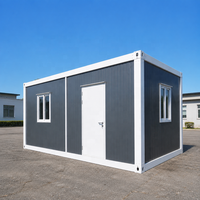Case Modulari Prefabbricate con Finestre in PVC e Porte in Acciaio per Progetti di Alloggi Comunali
