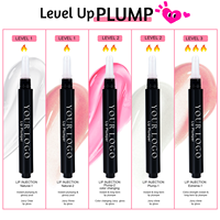 Traitement des lèvres extrême végétalien aux peptides repulpants PLUMPER Nouveau Gloss Cosmétique Repulpant Personnalisé 3ml Twist Huile à Lèvres Effet Remplisseur LIP FILLER