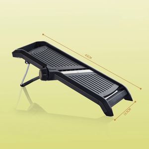New Arrivals Kitchen Accessories Manual <b>Vegetable</b> Slicer Adjustable Cutter Stainless Steel Hand Wash Only with Container - Product Image 6