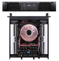 Recommander Original 4 canaux 800W 1200W 2u classe h amplificateur numérique amplificateurs de puissance professionnels transformateur en cuivre rcf