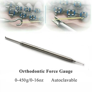 Dynamomètre <span class=keywords><strong>orthodontique</strong></span> dentaire, mesureur de tension, jauge de <span class=keywords><strong>force</strong></span>, élastiques de tension, appareil de correction dentaire autoclavable, outil de mesure pour dentiste - Product Image 3