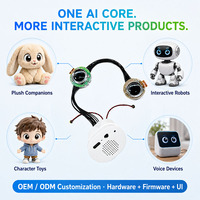 Module d'affichage intelligent IA OEM pour usines de jouets avec double caméra, Q&A vocal, Wi-Fi, BLE, micrologiciel personnalisé et production en série