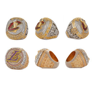 Joyería más popular Anillos vintage Baloncesto personalizado Lakers Cavaliers Anillo de campeonato <span class=keywords><strong>Lebron</strong></span> Incrustaciones de diamantes de imitación para fiesta - Product Image 4