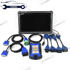 รถบรรทุกสำหรับงานหนัก สำหรับ NEXIQ link 3 รุ่นเครื่องมือตรวจจับข้อบกพร่อง OBD เครื่องยนต์ดีเซล สำหรับ NEXIQ-3 USB Link เครื่องมือวินิจฉัย OBD2 F10TABLET - Product Image 1