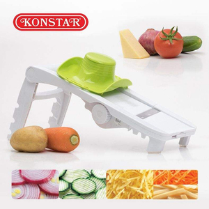 Mandoline de cuisine manuelle en acier inoxydable pour légumes, fromage et ail, facile à utiliser, OEM/ODM, petite quantité minimale de commande - Product Image 1
