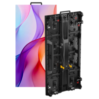 Location d'écran LED pour scène de concert intérieure P3.91 500x1000mm, armoire en aluminium moulé sous pression avec maintenance avant et arrière magnétique
