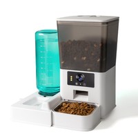 Nouvelle mangeoire intelligente 5G pour animaux de compagnie, distributeur automatique de nourriture pour chats et chiens, contrôle de la durée et des portions