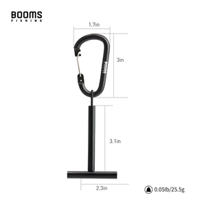 Pêche à la mouche Tippet porte-bobine noir Tippet T porte-bobine barre pêche à la mouche accessoires outils pour mouche gilet Pack outil - Product Image 2